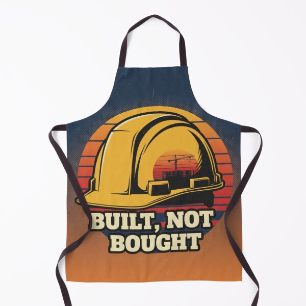 Item preview, Built Not Bought Construction Pride | Blue Collar Tradesman Art designed and sold by Dariusz.K.
