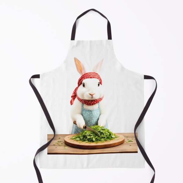 Item preview, The Realistic Herb-Chopping Bunny designed and sold by Fatomfatom.