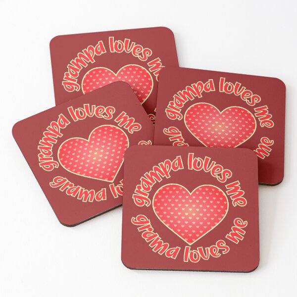 Item preview, Grampa and Grama love me designed and sold by joztees.