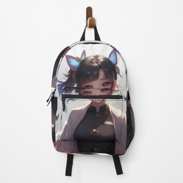Item preview, Kanao Tsuyuri Demon Slayer Butterfly Pastel Portrait designed and sold by mildaclairmo.