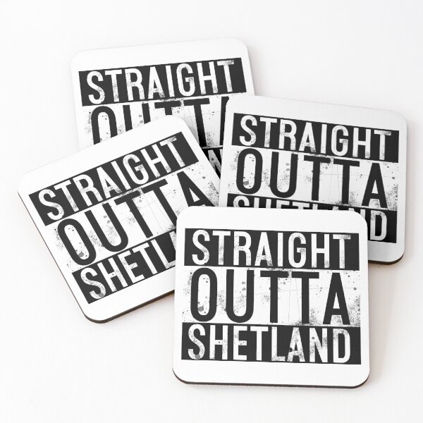 Item preview, Straight Outta Shetland designed and sold by Normbot2000.