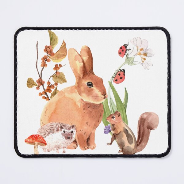 Item preview, Naturescape with Rabbit and Friends designed and sold by AnimaliaStar.