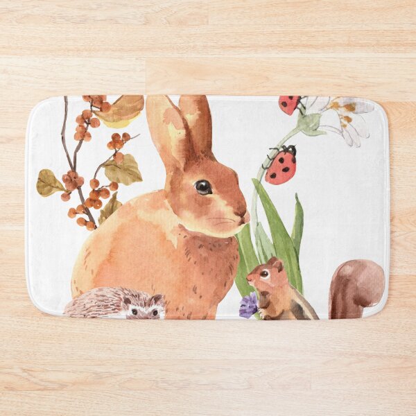 Item preview, Naturescape with Rabbit and Friends designed and sold by AnimaliaStar.