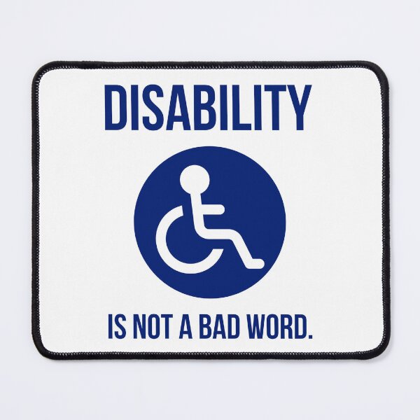 Item preview, Disability is not a bad word. designed and sold by Rachel the Artist .