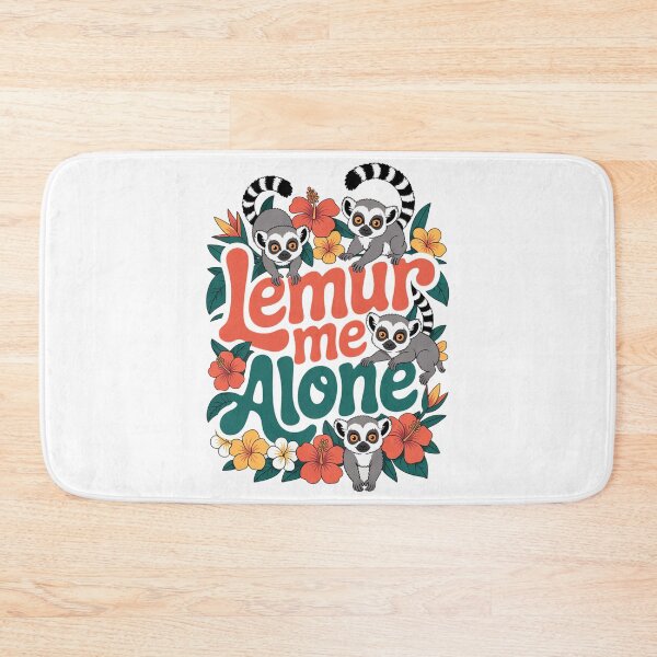 Item preview, Lemur Me Alone designed and sold by J-CCreations.