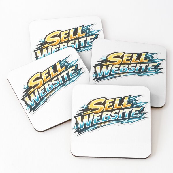 Item preview, Sell Website Bold Typography Sticker Design designed and sold by JordanInk Studio.