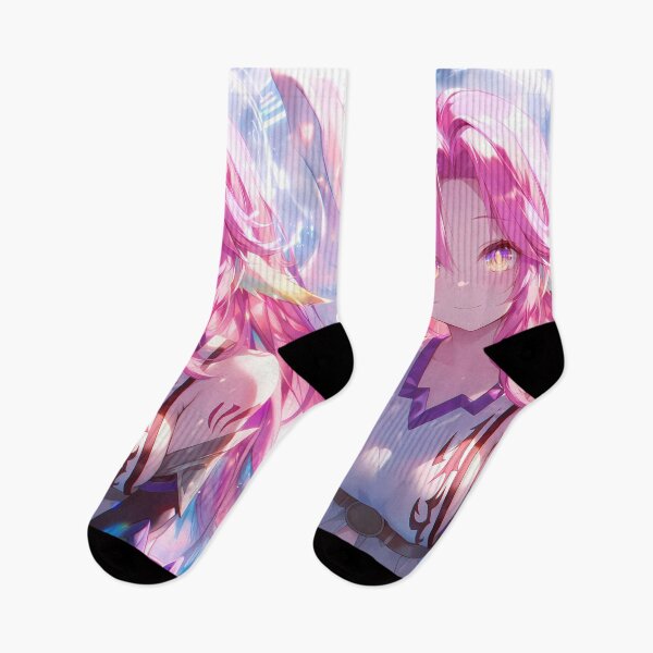 Item preview, Jibril No Game No Life Celestial Wings Halo Pink Hair Anime Girl designed and sold by mildaclairmo.