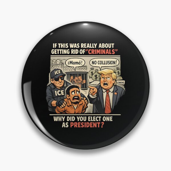 Item preview, ANTI ICE If this was really about getting rid of “criminals” why did you elect one as president? designed and sold by Uglyandcute.