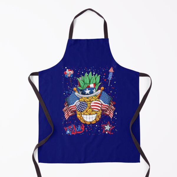 Item preview, 4th of July Funny Pineapple with Sunglasses designed and sold by MugsAndDuds.