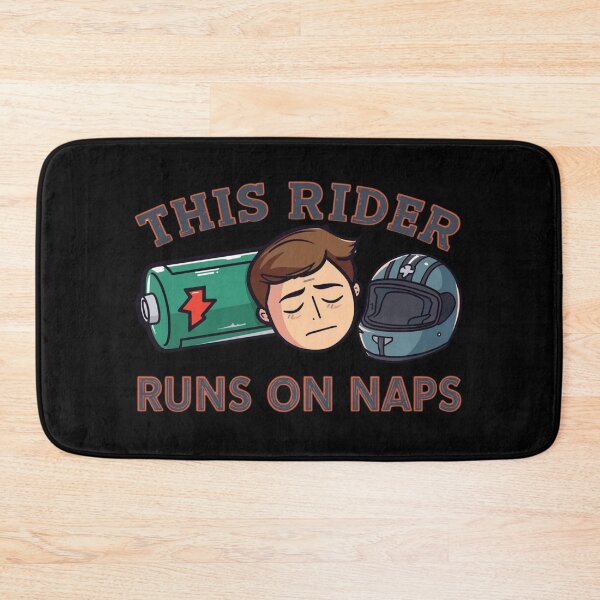 Item preview, Funny Nap Day Motorcyclist Design – Biker Nap Humor designed and sold by YourTrendyTees.
