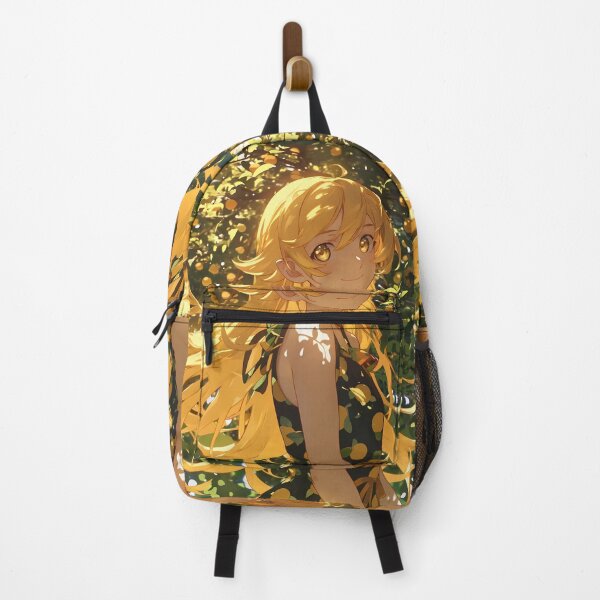Item preview, Shinobu Oshino Bakemonogatari Golden Sunshine Leafy Summer Smile designed and sold by mildaclairmo.