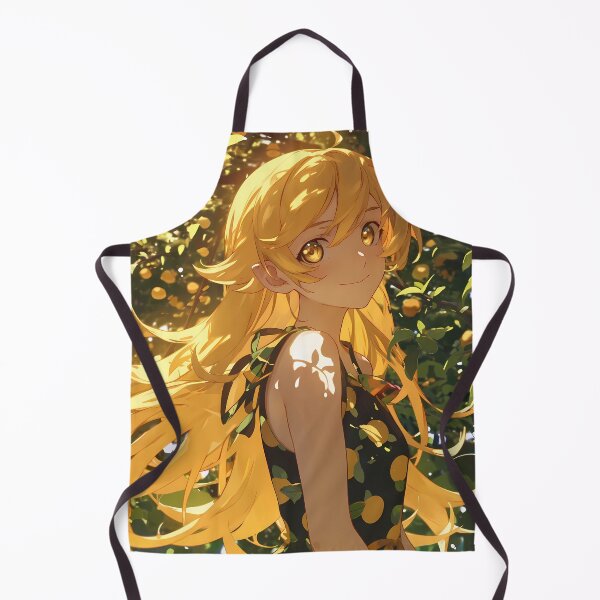 Item preview, Shinobu Oshino Bakemonogatari Golden Sunshine Leafy Summer Smile designed and sold by mildaclairmo.