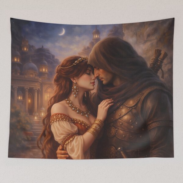 Item preview, Love Whispers of the Desert - Arabian Romance Fantasy designed and sold by FriskyLemur.