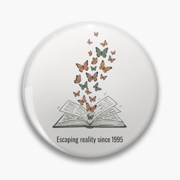 Item preview, Escaping Reality Book Lover Art | Bibliophile Reading Hobbyist Gift designed and sold by Dariusz.K.