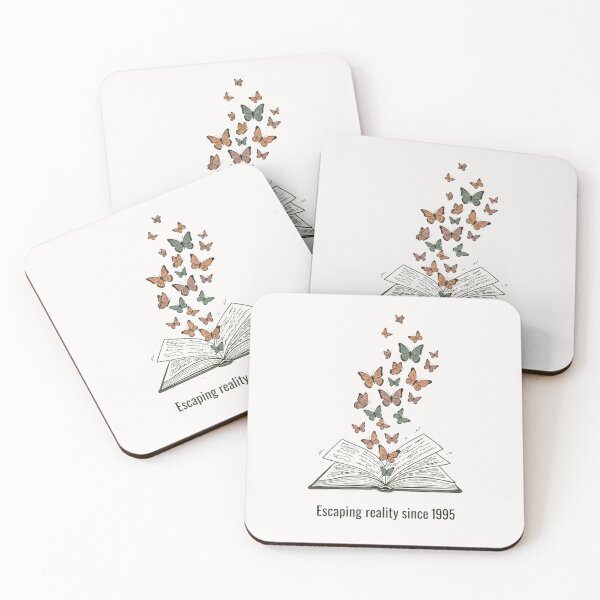 Item preview, Escaping Reality Book Lover Art | Bibliophile Reading Hobbyist Gift designed and sold by Dariusz.K.