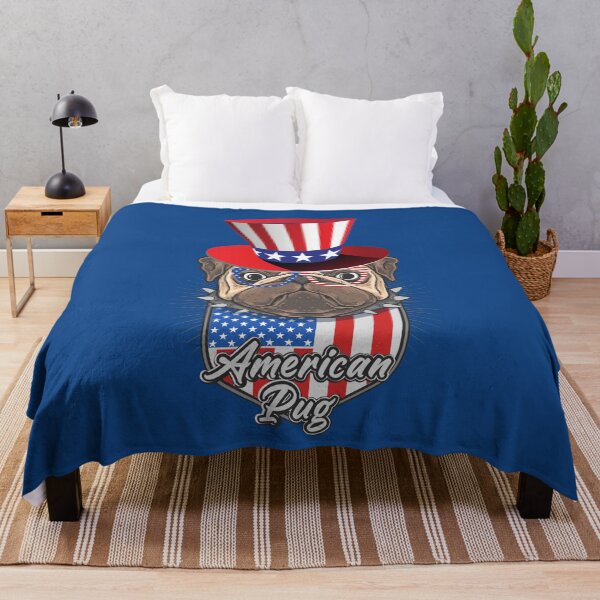Item preview, American Pug - Happy 4th of July designed and sold by MugsAndDuds.
