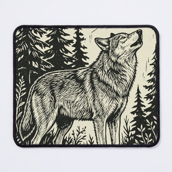 Item preview, Northwestern Wolf Folklore Vintage Forestcore Nature designed and sold by Y-Vibes.