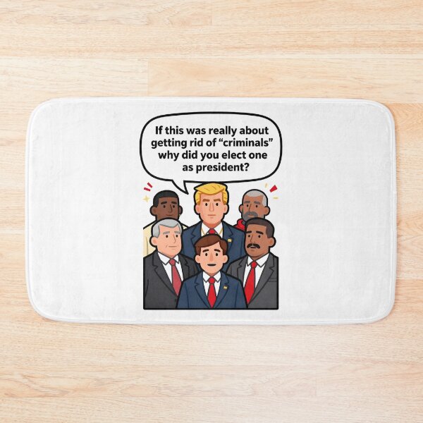 Item preview, ANTI ICE If this was really about getting rid of “criminals” why did you elect one as president? designed and sold by Uglyandcute.