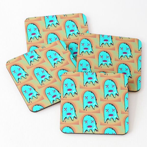 Item preview, With lots of flow and style / turquoise ghost Halloween designed and sold by AstronautMerch.