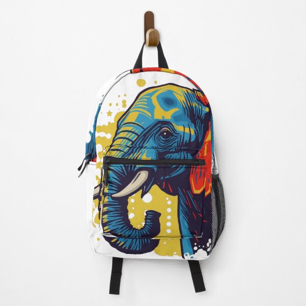 Item preview, Colorful Elephant Pop Art Illustration designed and sold by ShadyArfaa.