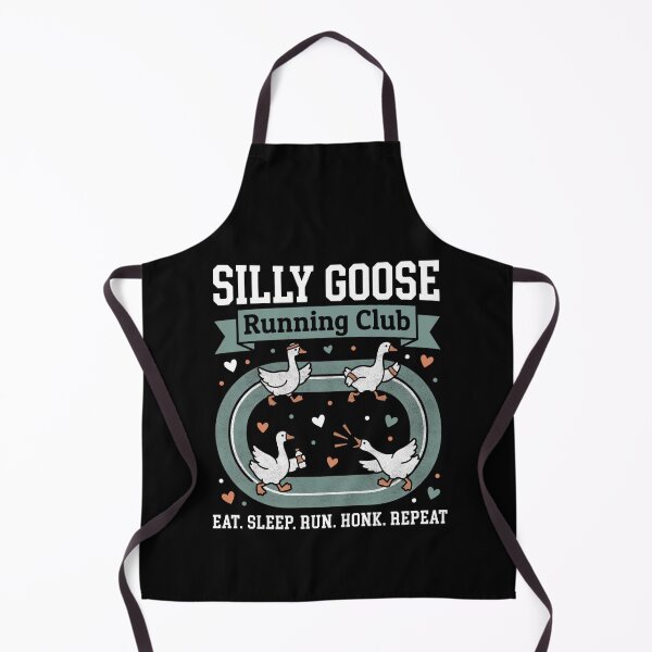 Item preview, Silly Goose Running Club Humor designed and sold by FreshVibe Prints.