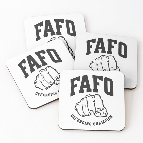 Item preview, FAFO Defending Champion designed and sold by AnAzArt.