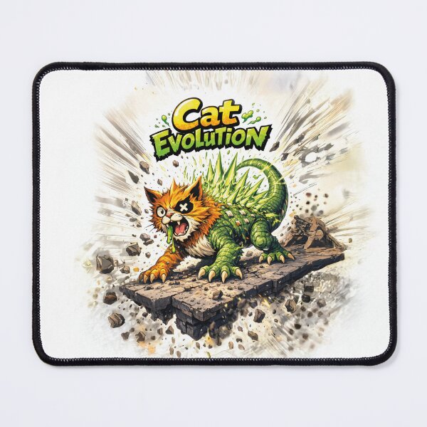 Item preview, Cat Evolution — When Instinct Turns Into Power designed and sold by Nope Cats.