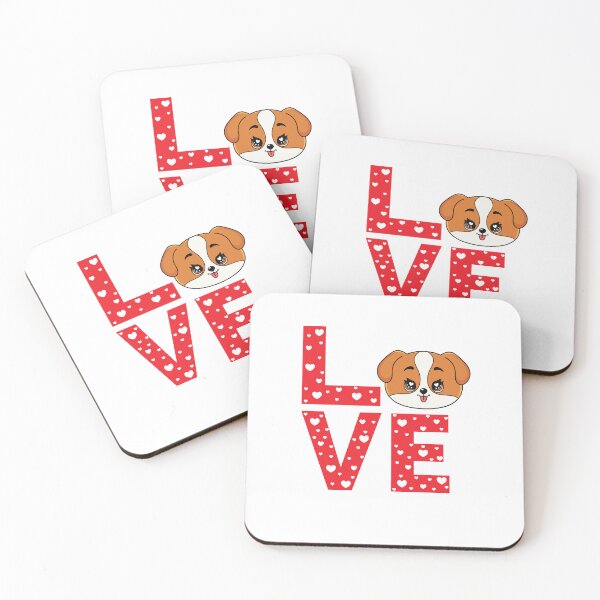 Item preview, Cute Puppy Love Valentine - Dog Love designed and sold by Marshallamoakohene.