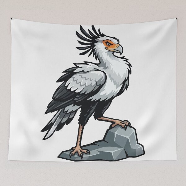 Item preview, Slay All Day Fierce Secretary Bird Queen designed and sold by Petzzz.
