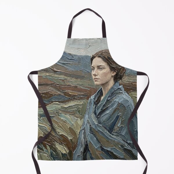 Item preview, Jane Eyre – Resolve and Independence | Textured Literary Portrait designed and sold by SavinMercantile.