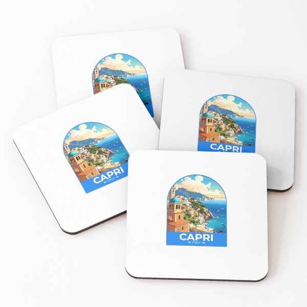 Item preview, Capri Italy Sticker designed and sold by TulipaGraphics.