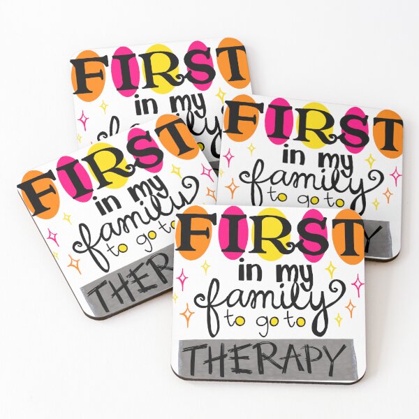 Item preview, First In My Family To Go To Therapy  designed and sold by Van Dogh.