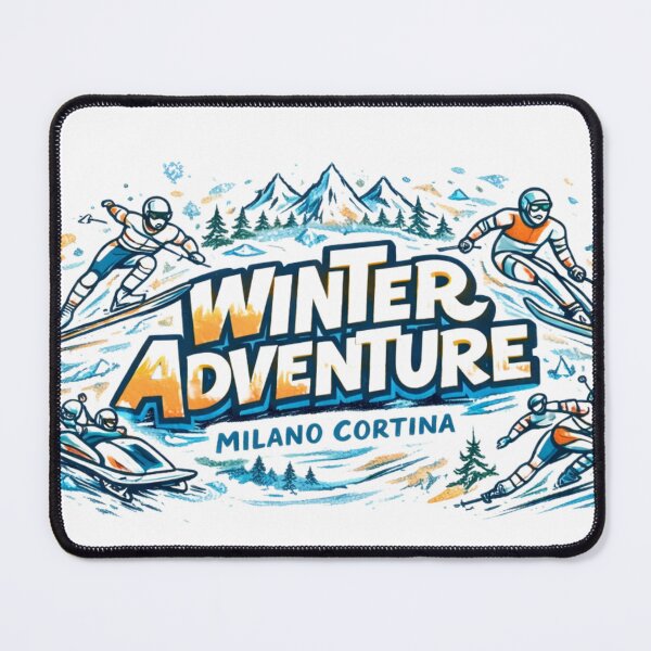 Item preview, Winter Adventure in the Alps – Milano Cortina designed and sold by doorzz.