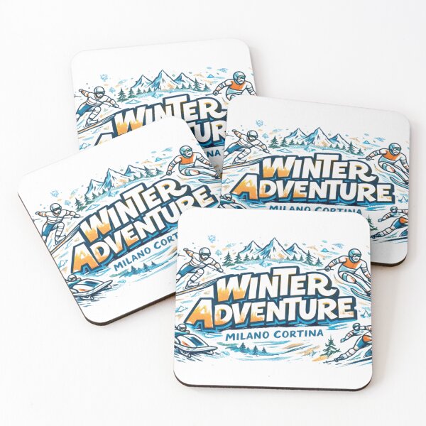 Item preview, Winter Adventure in the Alps – Milano Cortina designed and sold by doorzz.
