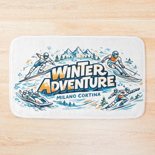 Item preview, Winter Adventure in the Alps – Milano Cortina designed and sold by doorzz.