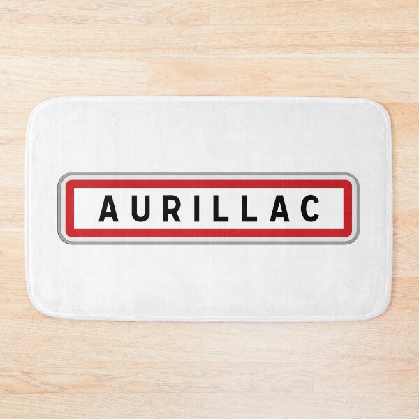 Item preview, Aurillac Town Entrance Sign – Cantal, Auvergne-Rhône-Alpes designed and sold by Panneaux et signalisations - NPOITEVIN.