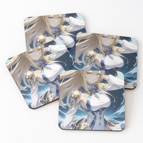 Item preview, Ais Wallenstein Danmachi Anime Girl Fantasy Water Magic Elegant Knight designed and sold by mildaclairmo.