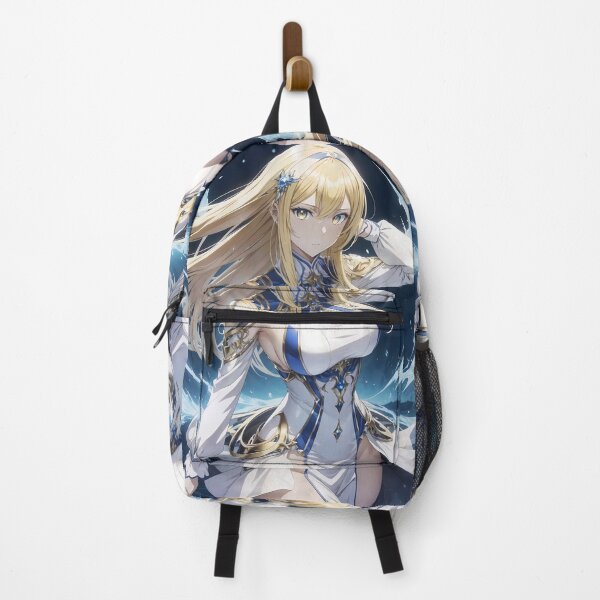 Item preview, Ais Wallenstein Danmachi Anime Girl Fantasy Water Magic Elegant Knight designed and sold by mildaclairmo.