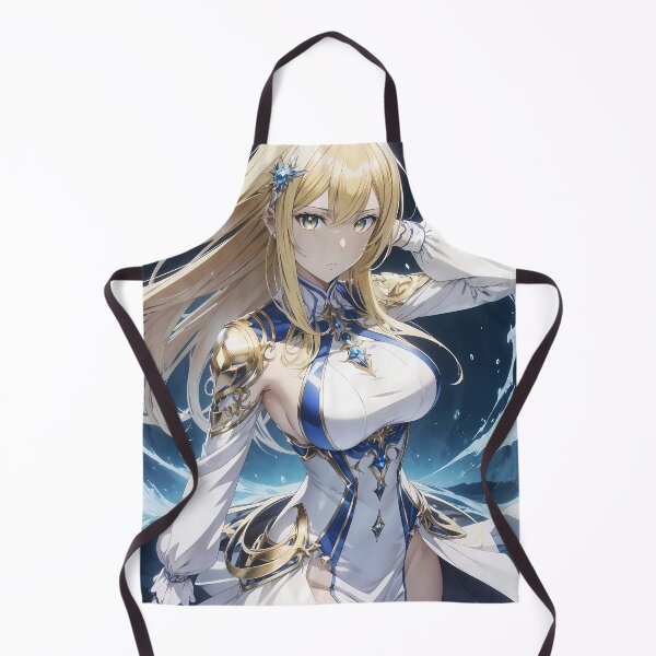 Item preview, Ais Wallenstein Danmachi Anime Girl Fantasy Water Magic Elegant Knight designed and sold by mildaclairmo.