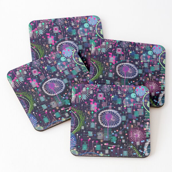 Item preview, Cosmic Snow Storm: Abstract Maximalism  designed and sold by DanielleGensler.