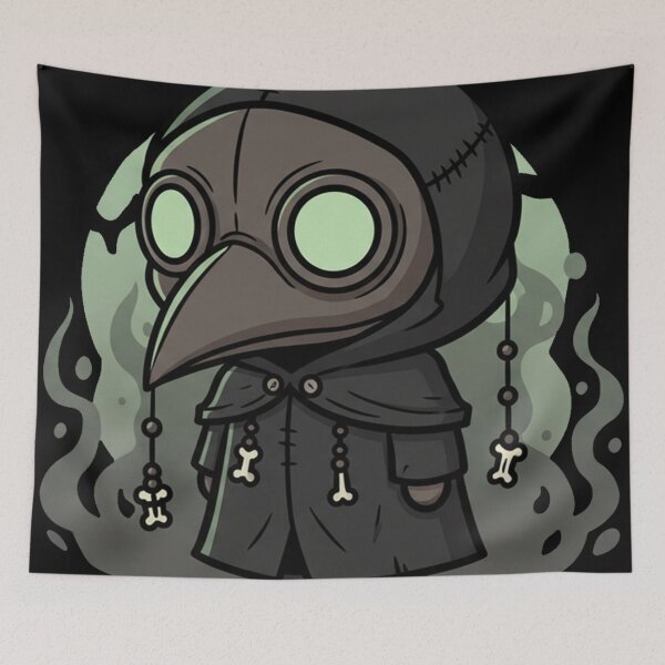 Item preview, Cute Horror - Plague Doctor designed and sold by Pontoart.