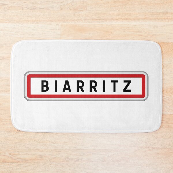 Item preview, Biarritz Town Entrance Sign – Pyrénées-Atlantiques, Nouvelle-Aquitaine designed and sold by Panneaux et signalisations - NPOITEVIN.