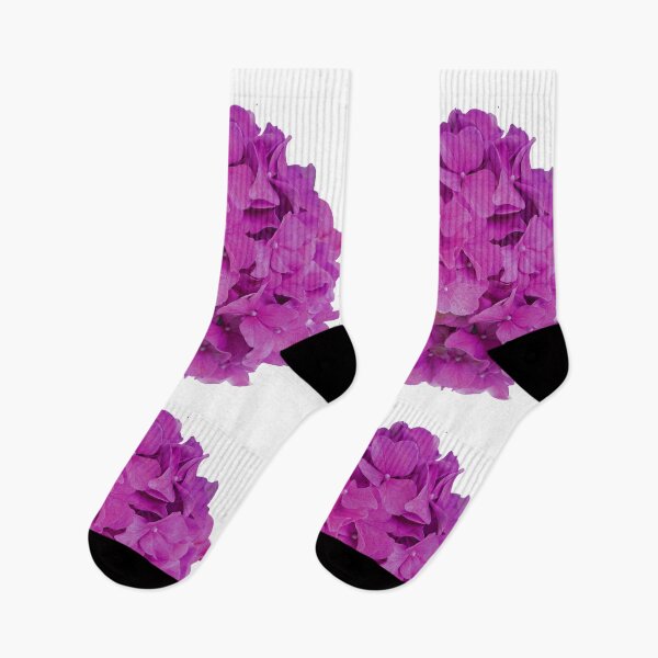 Item preview, Romantic purple pink blue magenta cottage core floral pink hydrangea pink flower pink floral  designed and sold by hollycooper.