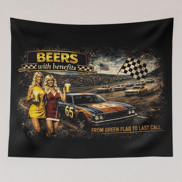 Item preview, Beers With Benefits – Green Flag Nights designed and sold by SteadyRolling.