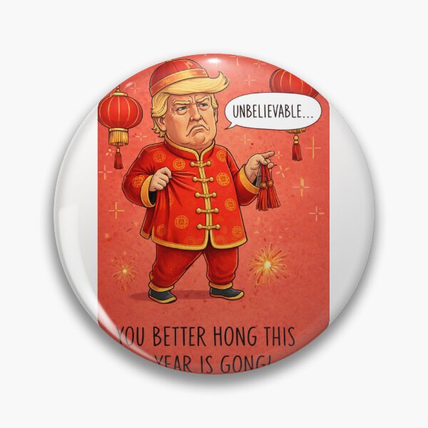 Item preview, Man Holding Tassel Lantern – Chinese New Year Pun with Firecracker Humor designed and sold by Places On Earth.