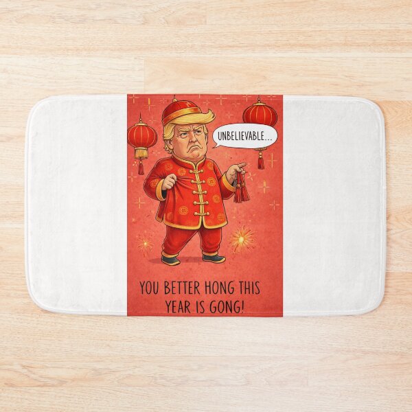Item preview, Man Holding Tassel Lantern – Chinese New Year Pun with Firecracker Humor designed and sold by Places On Earth.