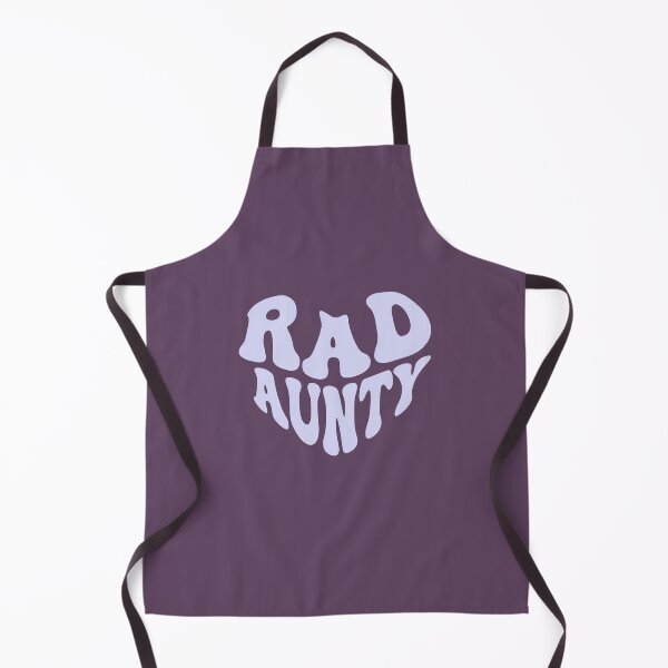 Item preview, Rad Aunty Purple Retro Heart Vintage Aunt designed and sold by WAMTEES.