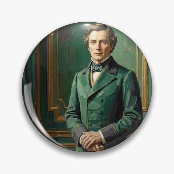 Item preview, The Count of Monte Cristo – Patience and Revenge | Textured Literary Portrait designed and sold by SavinMercantile.