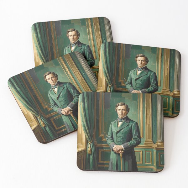 Item preview, The Count of Monte Cristo – Patience and Revenge | Textured Literary Portrait designed and sold by SavinMercantile.
