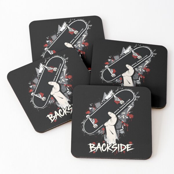 Item preview, Backside – Skateboard Street Art Illustration designed and sold by gray-illustro.